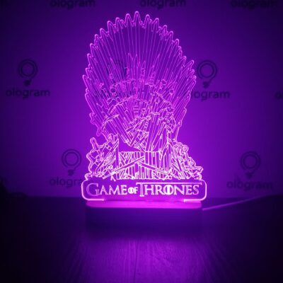 iron-throne-violeta Iron Throne (Game of Thrones)