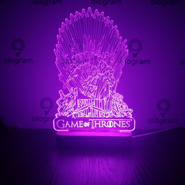 iron-throne-violeta Iron Throne (Game of Thrones)