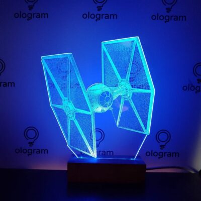 TIE-fighter-azul TIE Fighter (Star Wars)