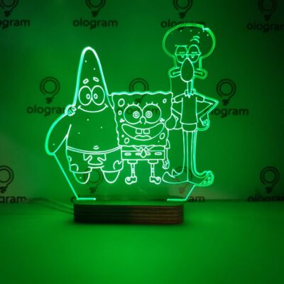bob-patricio-calamardo-verde Bob Esponja, Patricio y Calamardo