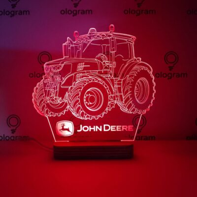john-deere-rojo Tractor - John Deere