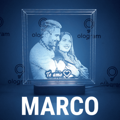marco Lámpara Personalizada