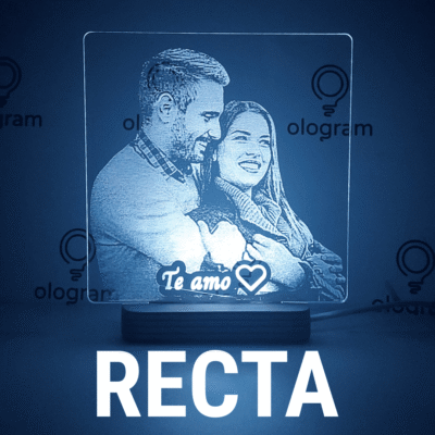 recta Lámpara Personalizada