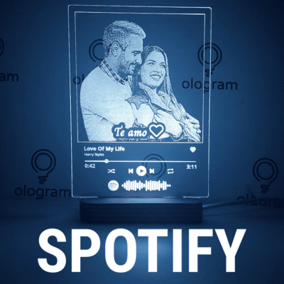 spotify Lámpara Personalizada
