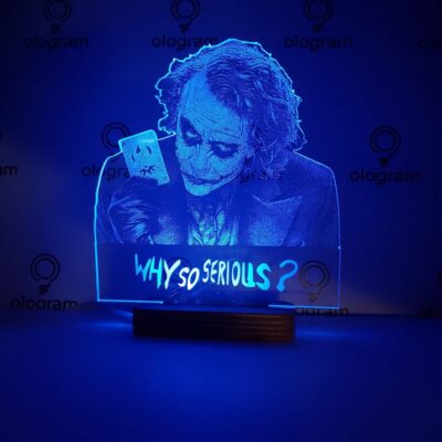 why-so-serious-azul Joker (Why so Serious?)