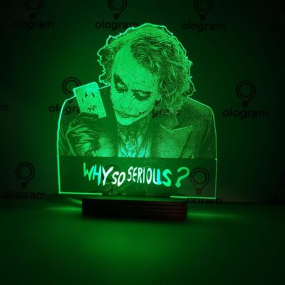 why-so-serious-verde Joker (Why so Serious?)