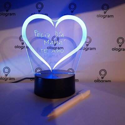 marcador-corazon-1 Lámpara Pizarra