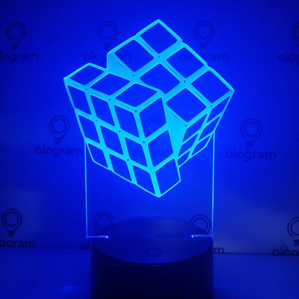 cubo-rubik-azul Cubo Rubik