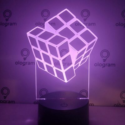 cubo-rubik-violeta Cubo Rubik