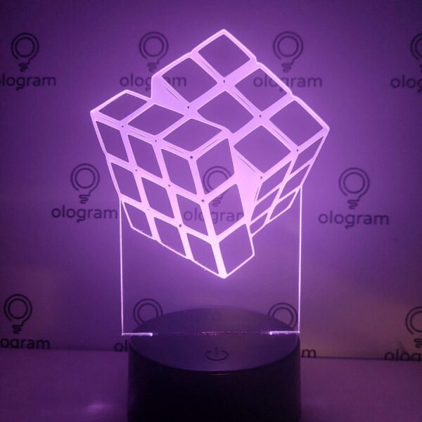 cubo-rubik-violeta Cubo Rubik