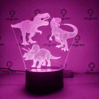 dinosaurios-violeta Dinosaurios (3D)