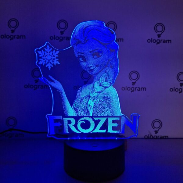 elsa-azul Elsa (Frozen)