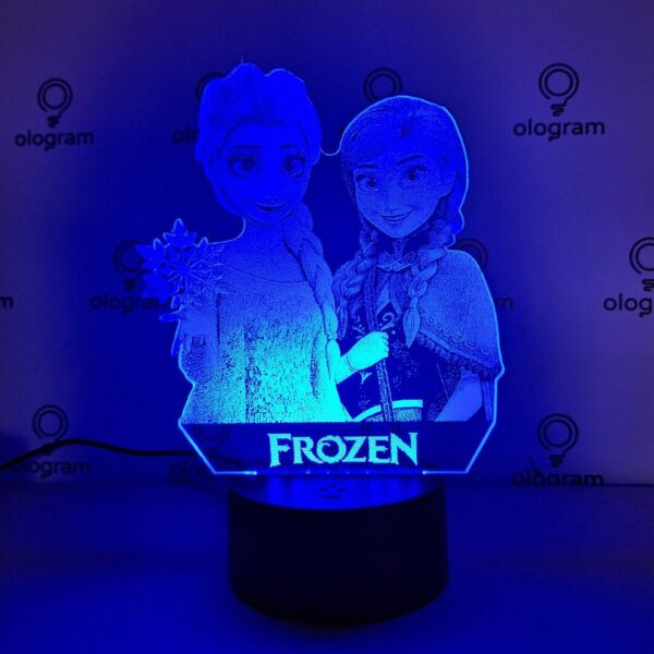elsa-y-anna-azul Elsa y Anna (Frozen)
