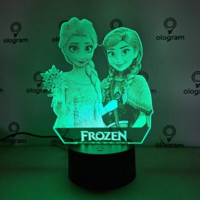 elsa-y-anna-verde Elsa y Anna (Frozen)