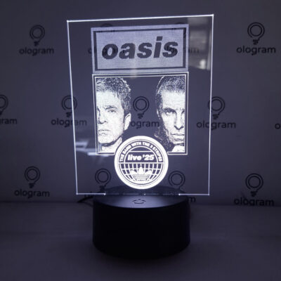 oasis-adidas-blanca Oasis (Live'25 - Logo)