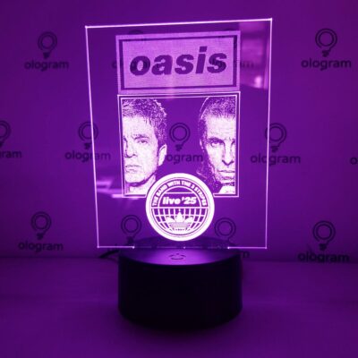 oasis-adidas-violeta Oasis (Live'25 - Logo)
