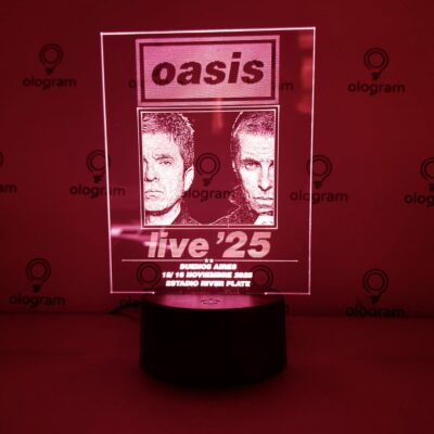 oasis-live25-roja Oasis (Live'25 - BsAs)